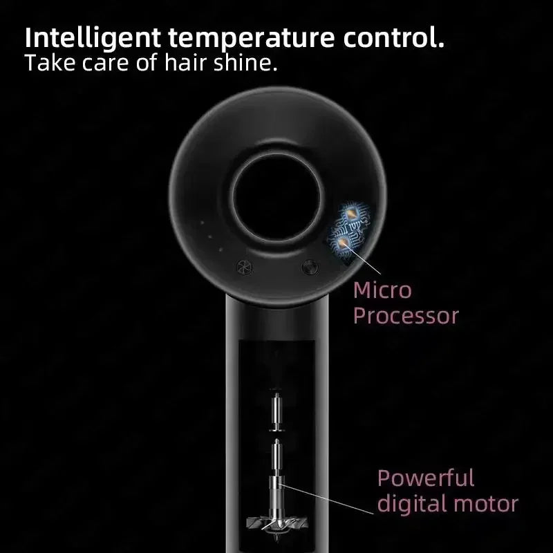 Professional Hair Dryer Hot Cold Wind Air Brush