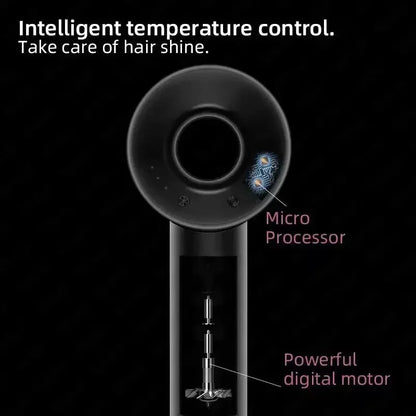 Professional Hair Dryer Hot Cold Wind Air Brush